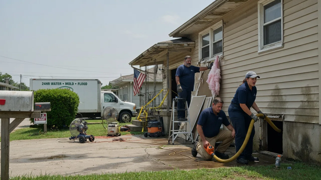 Water Damage Repair in Hiddenite, NC near me